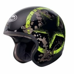 Custom Arai Freeway Classic Comet Green