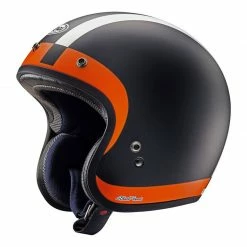 Custom Arai Freeway Halo Arancio