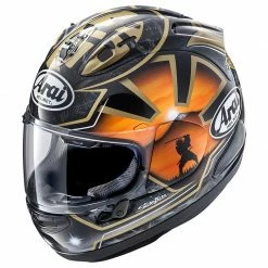 Fibra Casco Arai Rx-7v Evo Pedrosa Gold Spirit