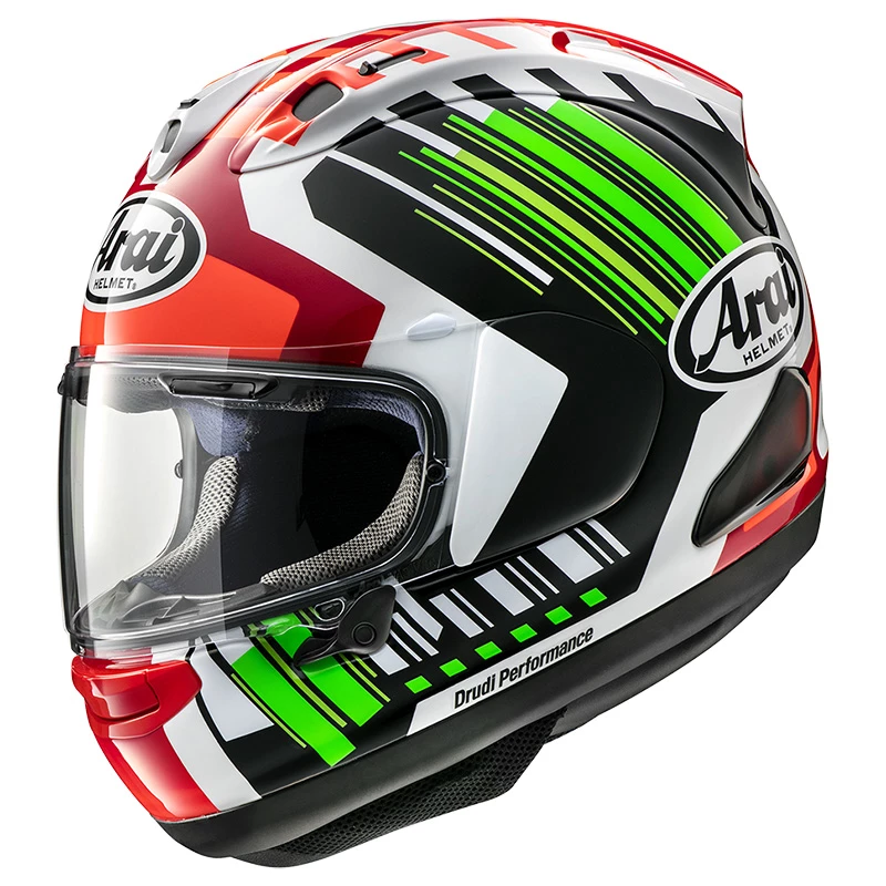 Fibra Casco Arai Rx-7v Evo Rea Verde