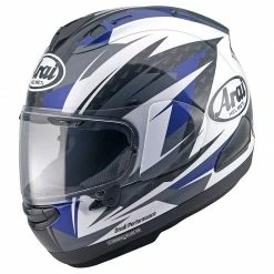 Fibra Casco Arai Rx-7v Evo Rush Blu