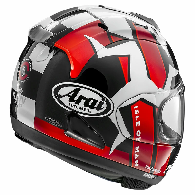 Fibra Casco Arai Rx-7v Evo Tt Isle Of Man 2022 - immagine 2